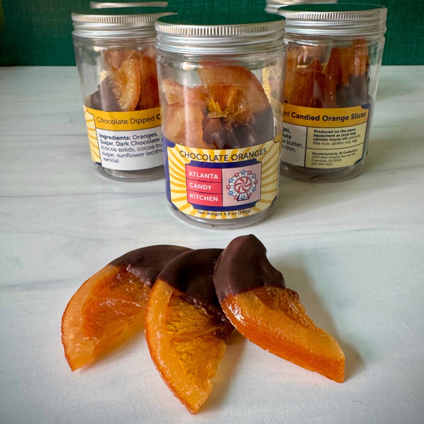 Chocolate Dipped Orange Slices