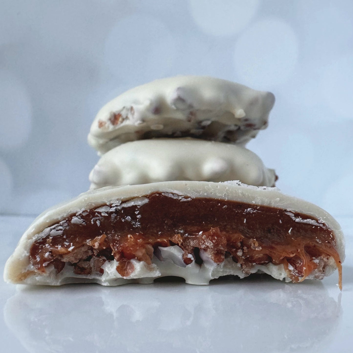 White Chocolate Pecan Turtles
